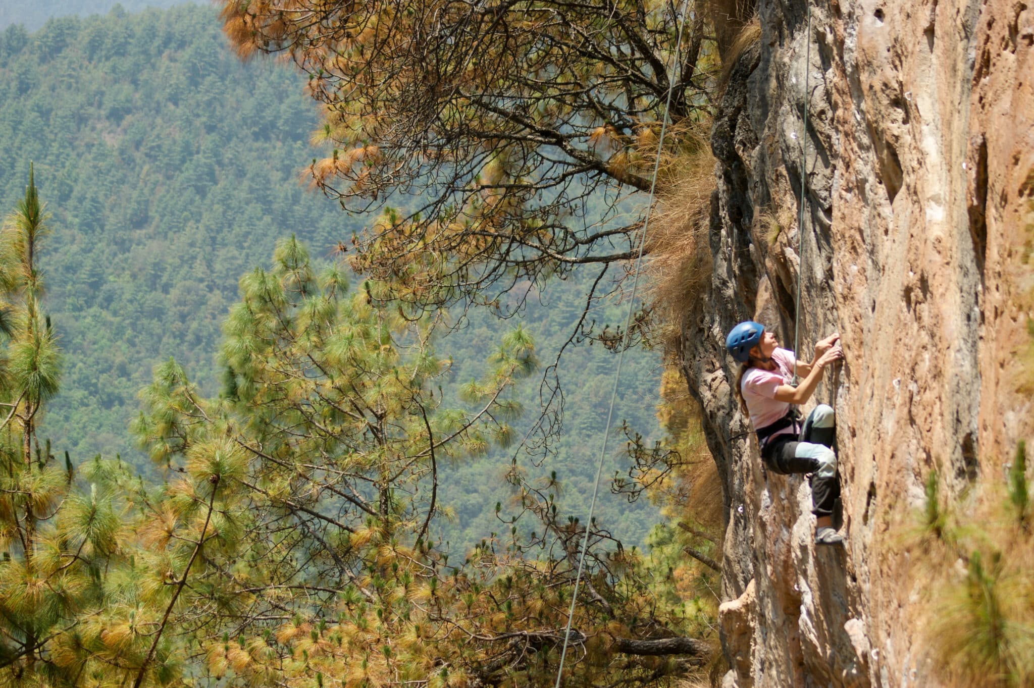 Climbing Below The High Himalaya